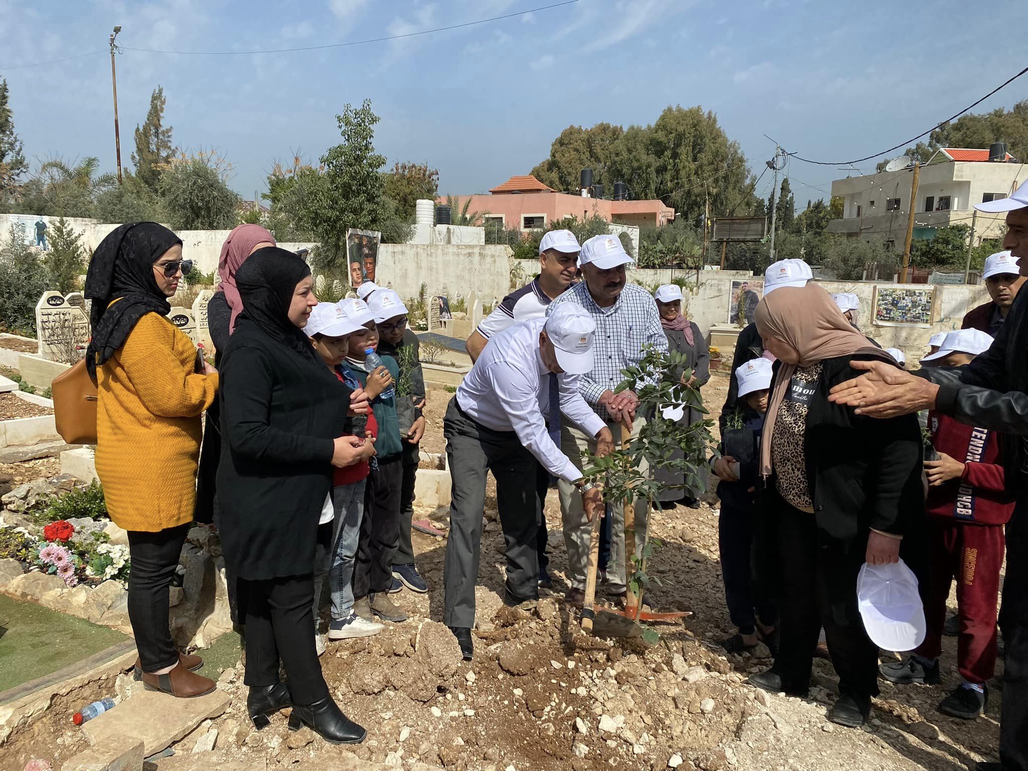 جانب من الفعالية في مخيم جنين (عدسة: ثائر أبو بكر/ وفا)